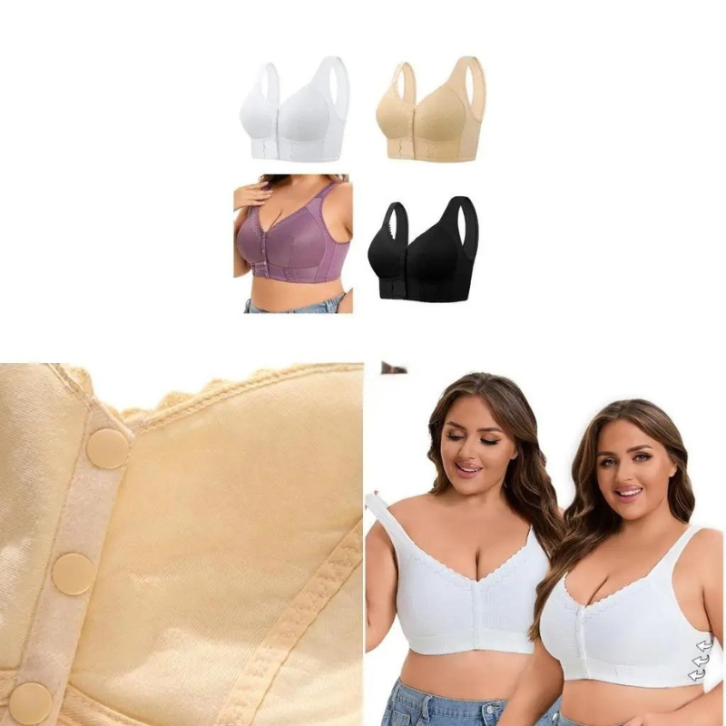 Elderly Women Front Closure Bra