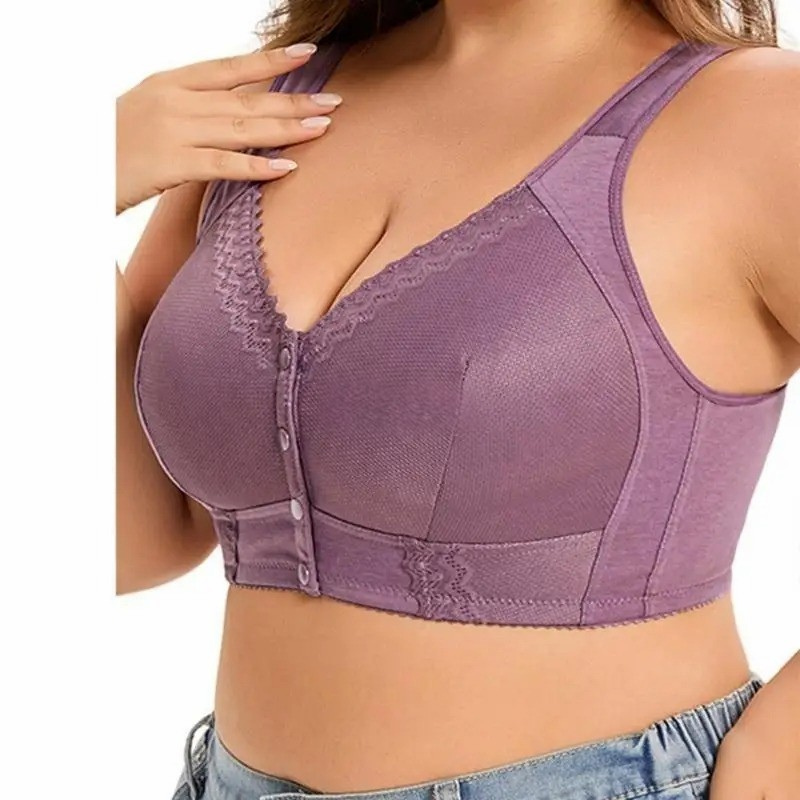 Elderly Women Front Closure Bra