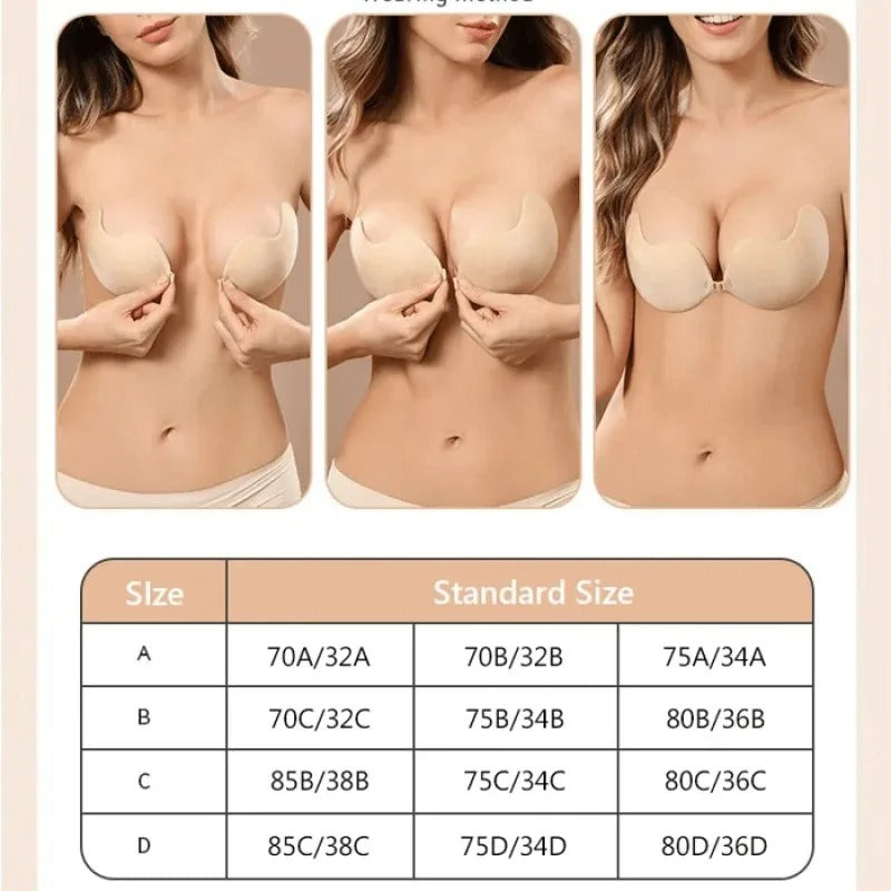 Nude Silicone Chest Sticker